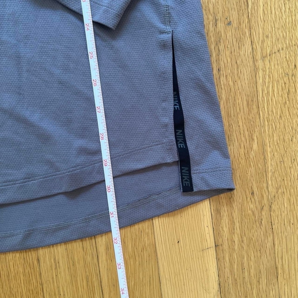 Nike Dri-Fit long sleeve gray shirt, Men's Large - Picture 5 of 7